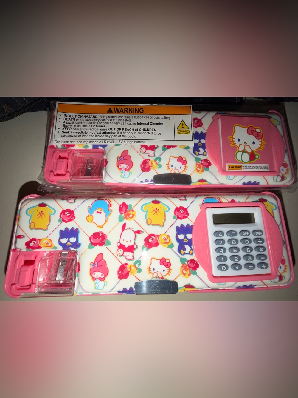 Studio Oh! Hello Kitty & friends Dual Compartment Pencil Case